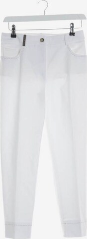 Peserico Pants in XS in White: front