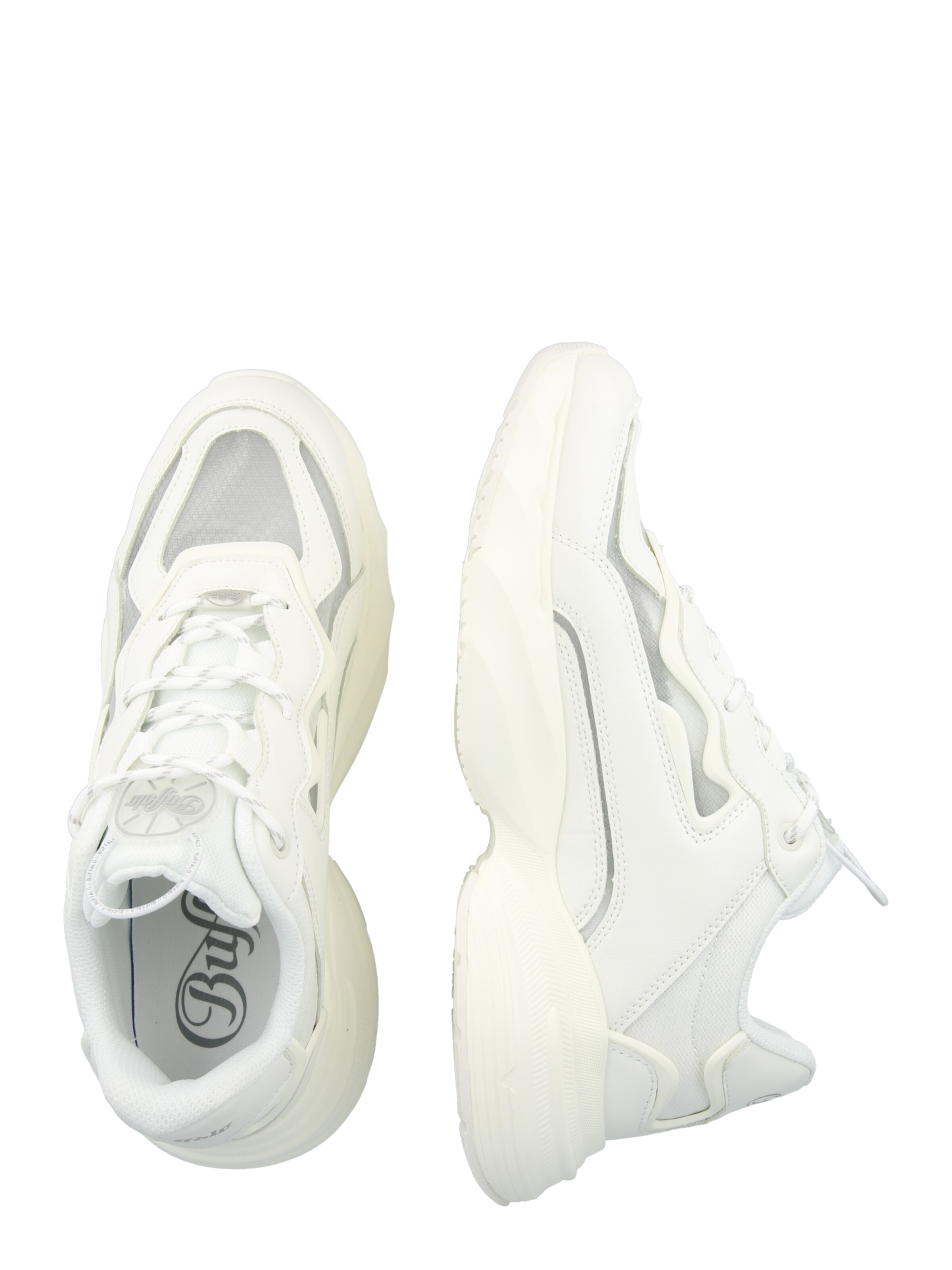 Baskets basses 'GIANNA TWO' BUFFALO en blanc