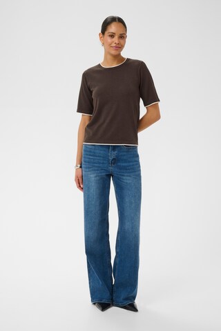 Kaffe Sweter 'KAlizza' w kolorze brązowy