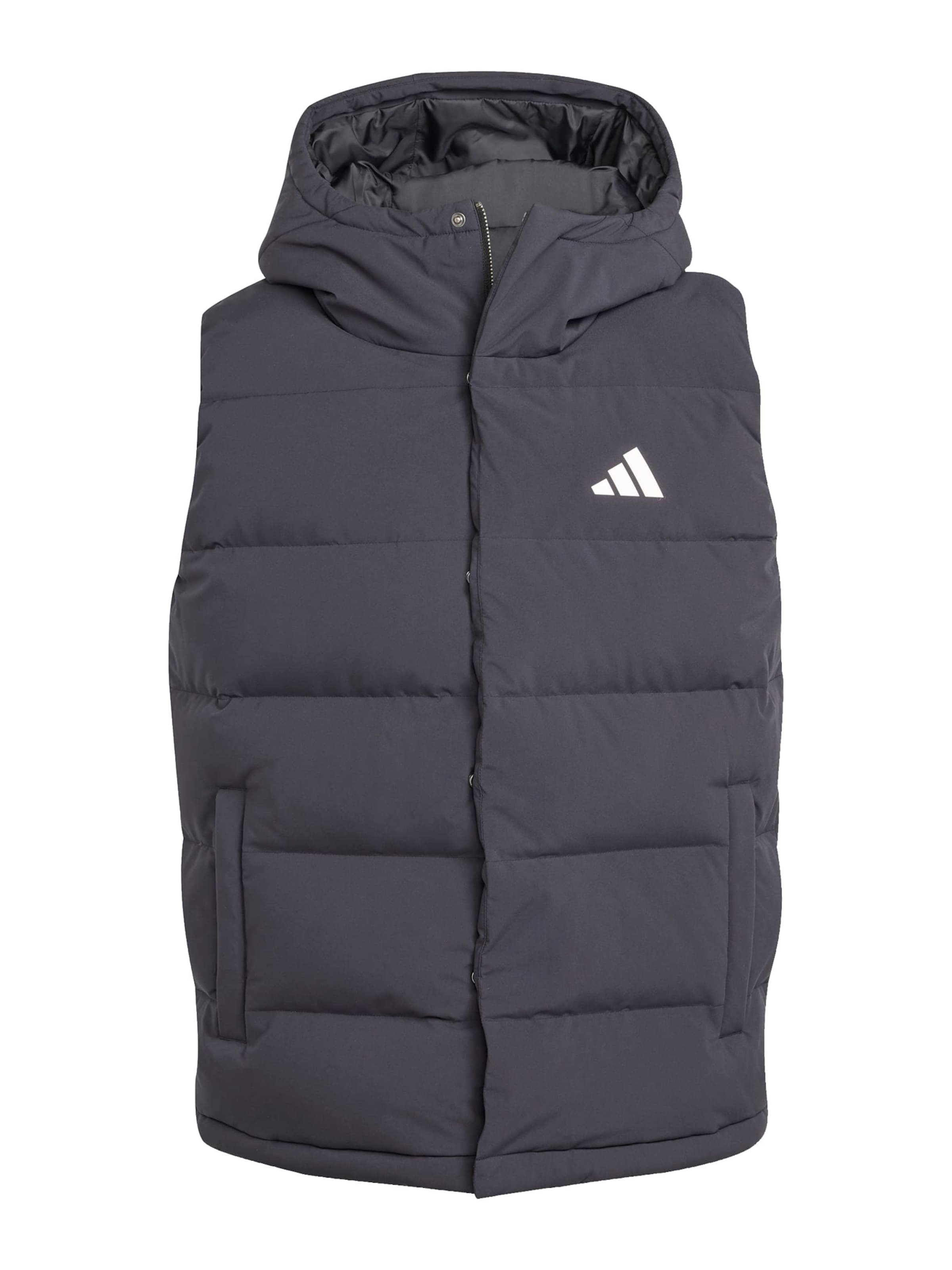 juoda ADIDAS SPORTSWEAR Sportinė liemenė 'CITY TECH': priekis