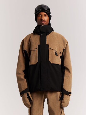 PROTEST Sportjas 'PRTDalwood' in Beige
