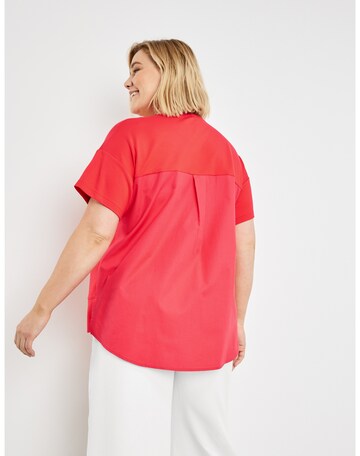 SAMOON Shirt in Red