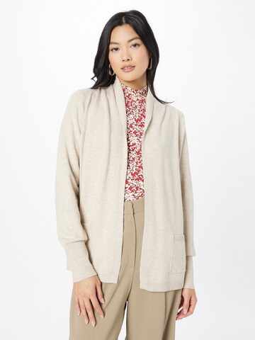 COMMA Knit Cardigan in Beige: front