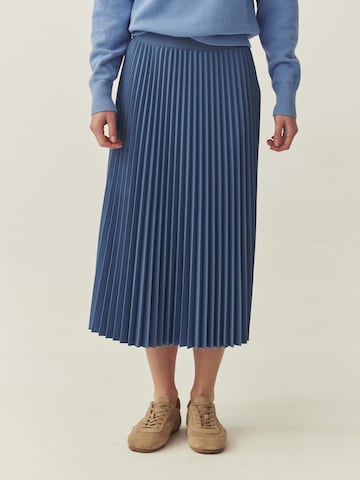 TATUUM Damengeweberock BARI in Blau: Vorderseite