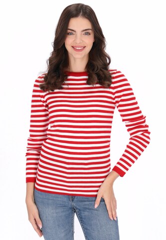 usha BLUE LABEL Pullover in Rot: Vorderseite