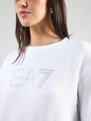 EA7 Emporio Armani Sweatshirt in Weiß