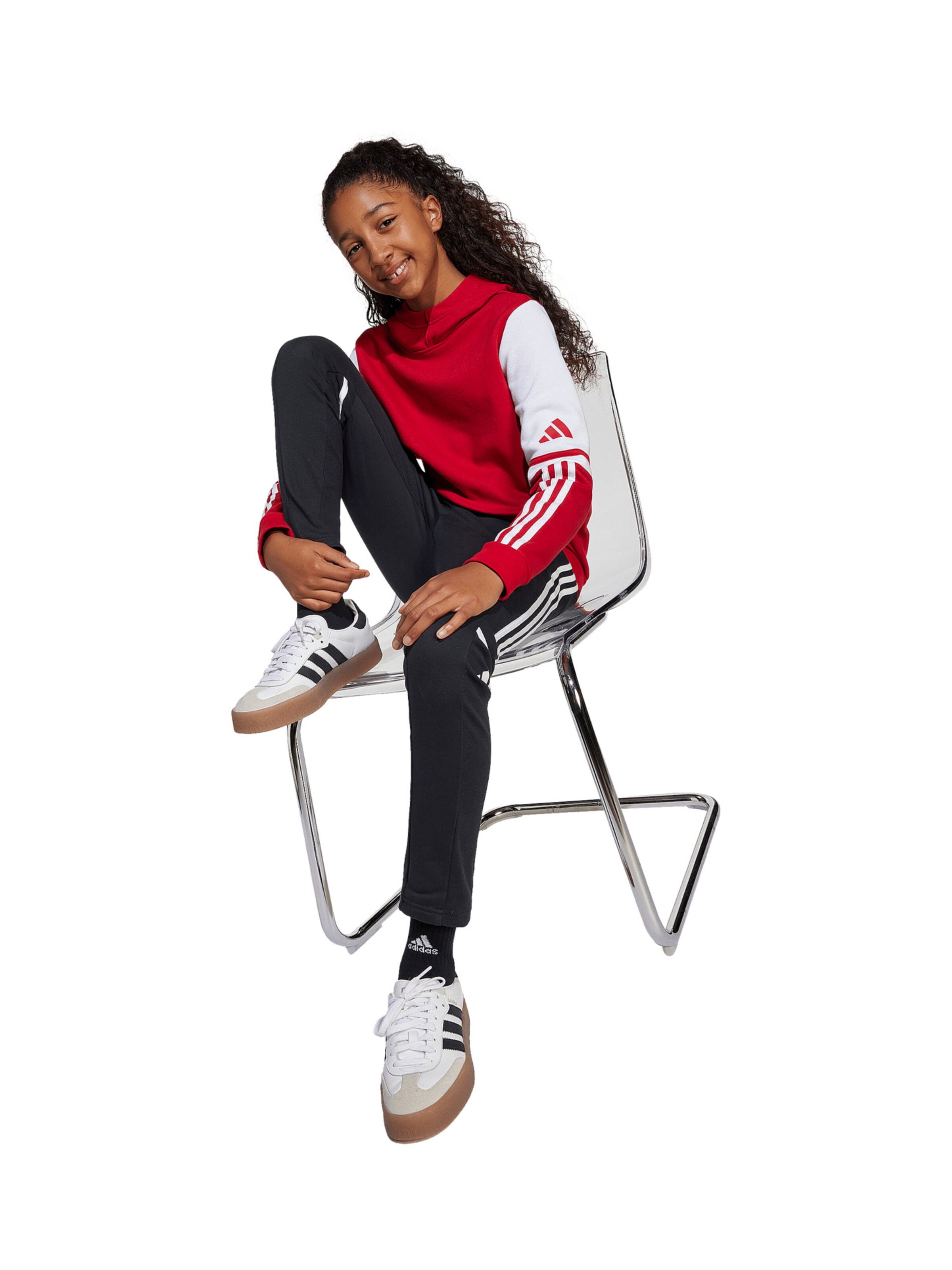 ADIDAS PERFORMANCE Sportovní mikina – červená