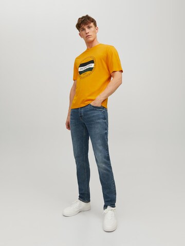 T-Shirt 'CODYY' JACK & JONES en orange