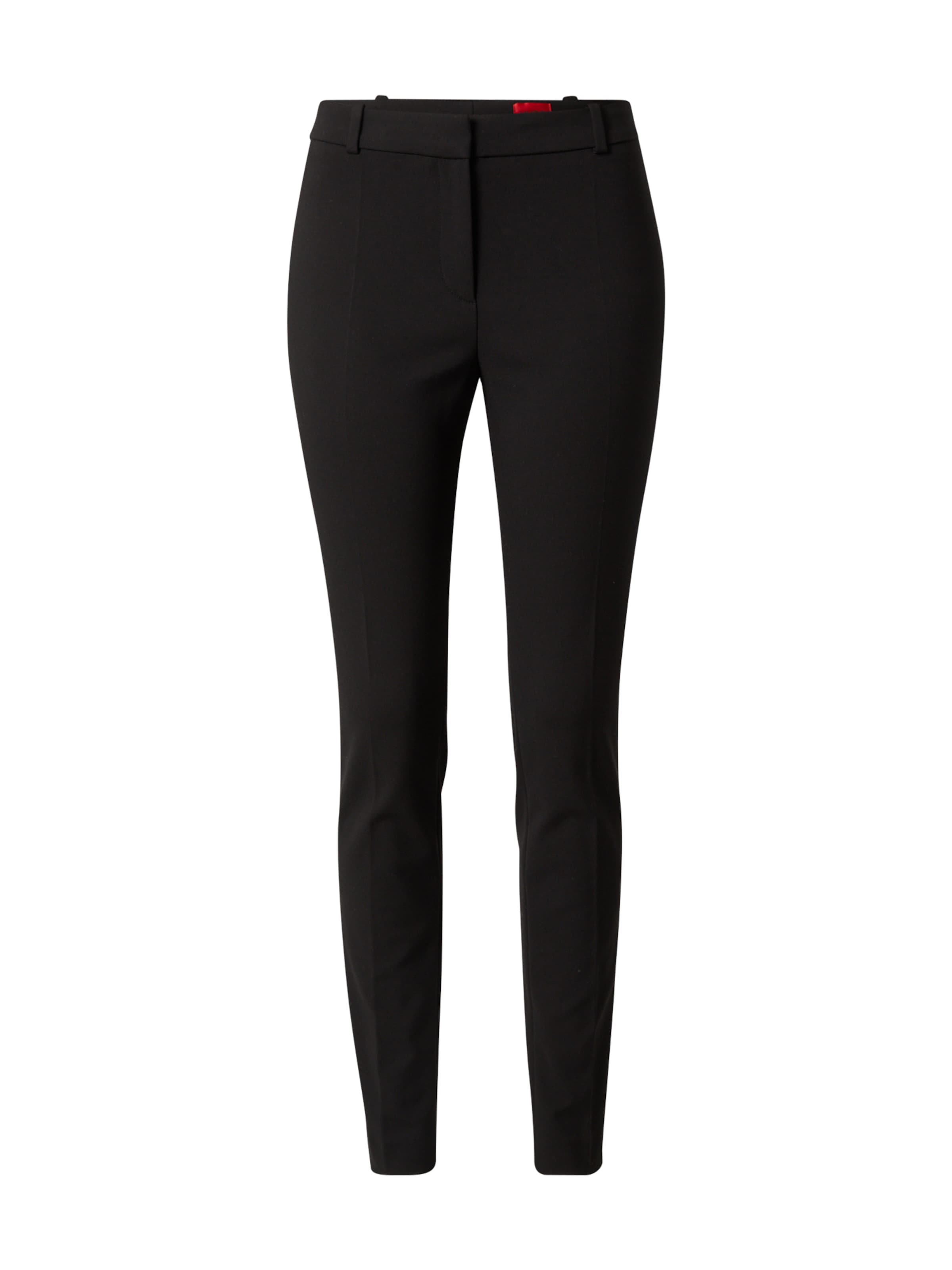 HUGO - Slimfit Pantalón 'Halisi' en negro: frente