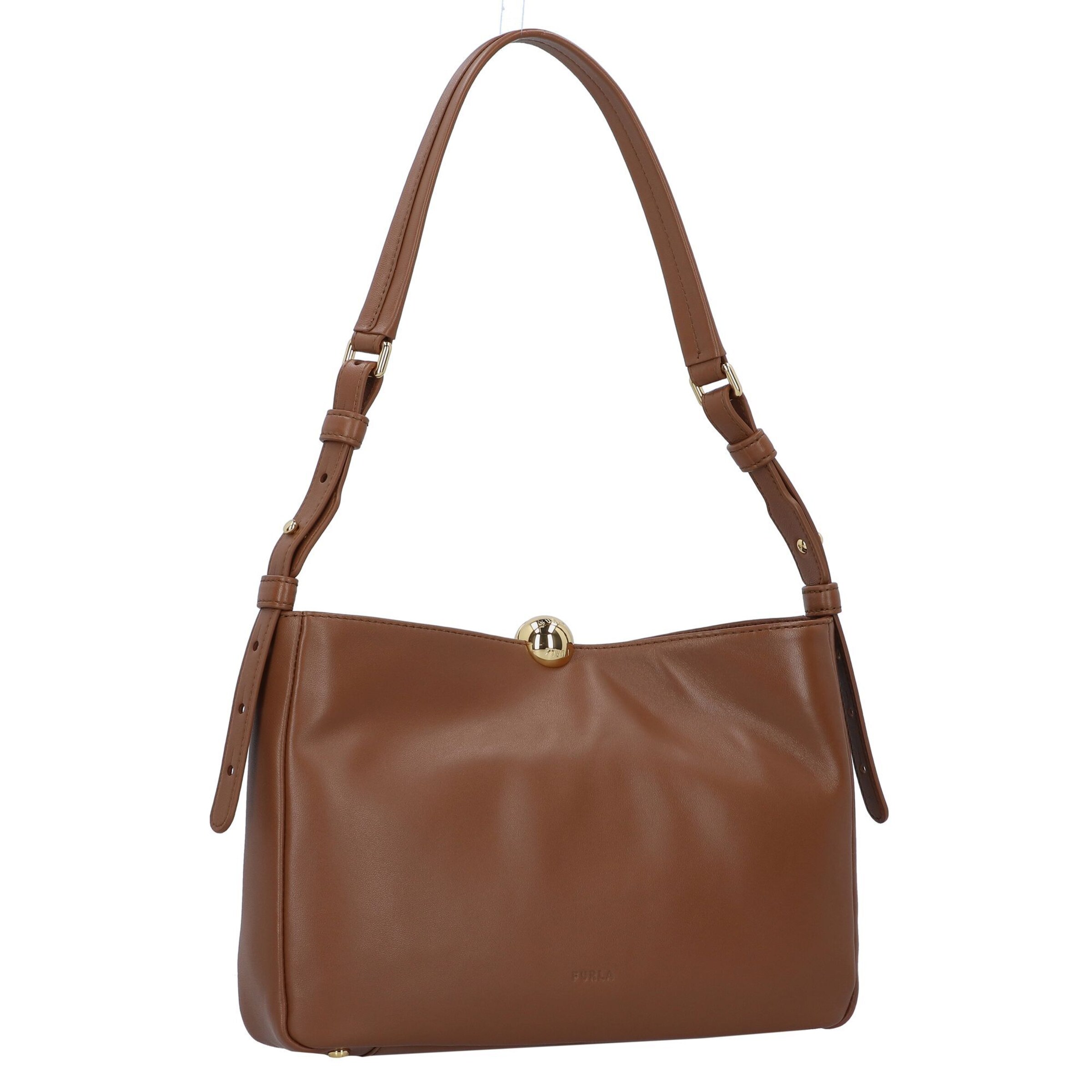 FURLA Schultertasche 'Sfera Soft' in Braun