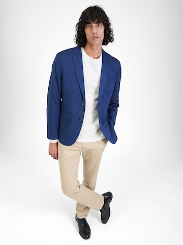 SELECTED HOMME Slim fit Colbert 'SLHCEDRIC' in Blauw