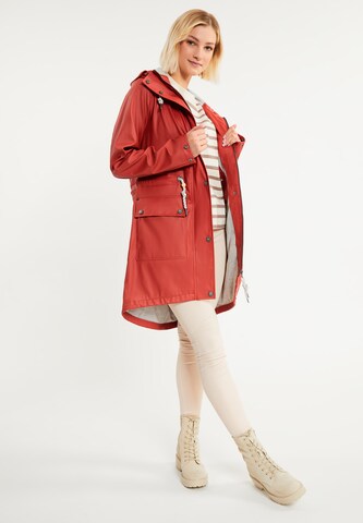 Manteau fonctionnel Schmuddelwedda en rouge