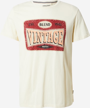 BLEND قميص بلون بيج: الأمام