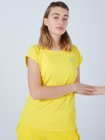 SPORTKIND Functioneel shirt 'Loose Fit' in Geel