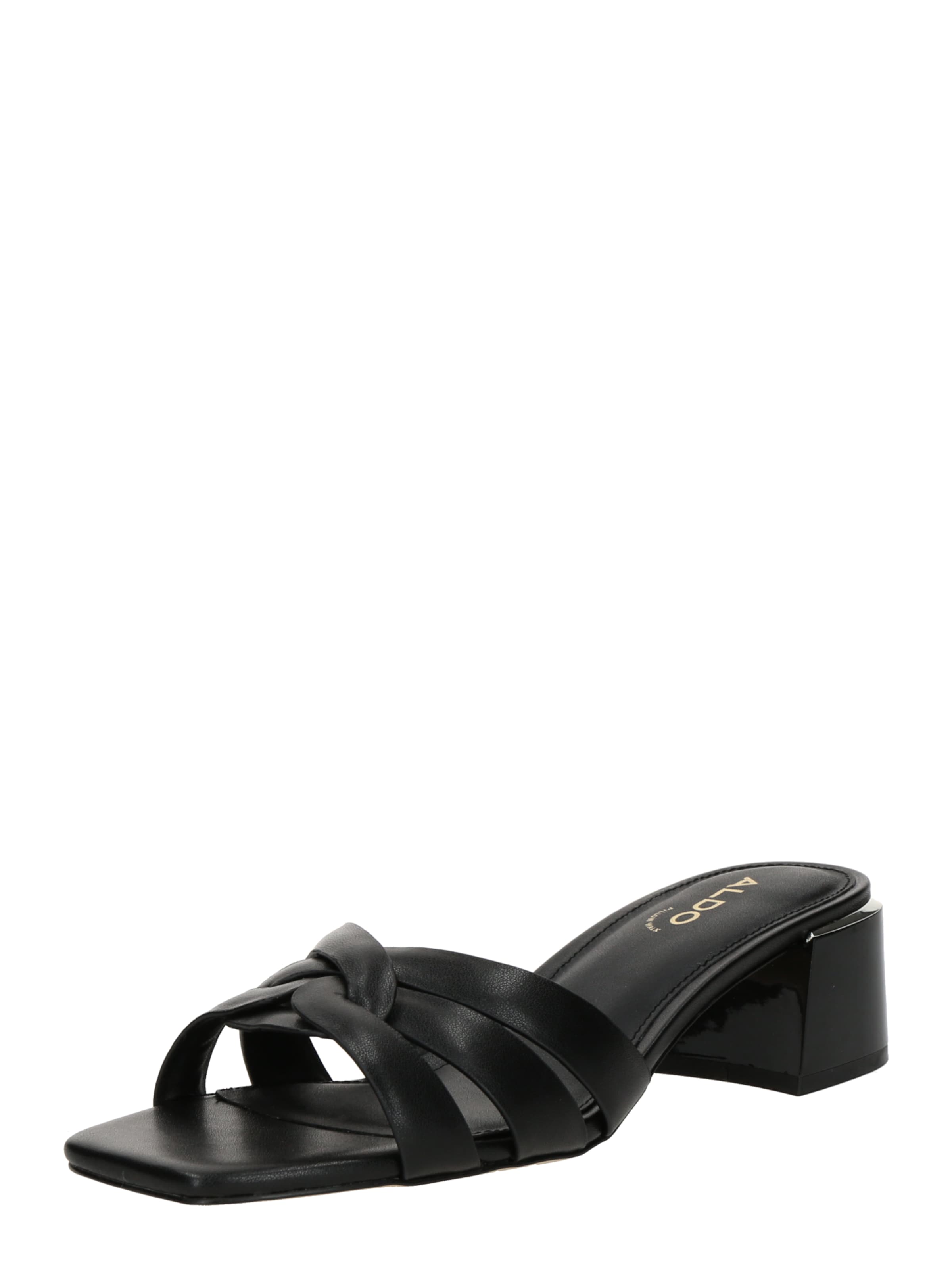 Mule 'HANNE' ALDO en noir : devant