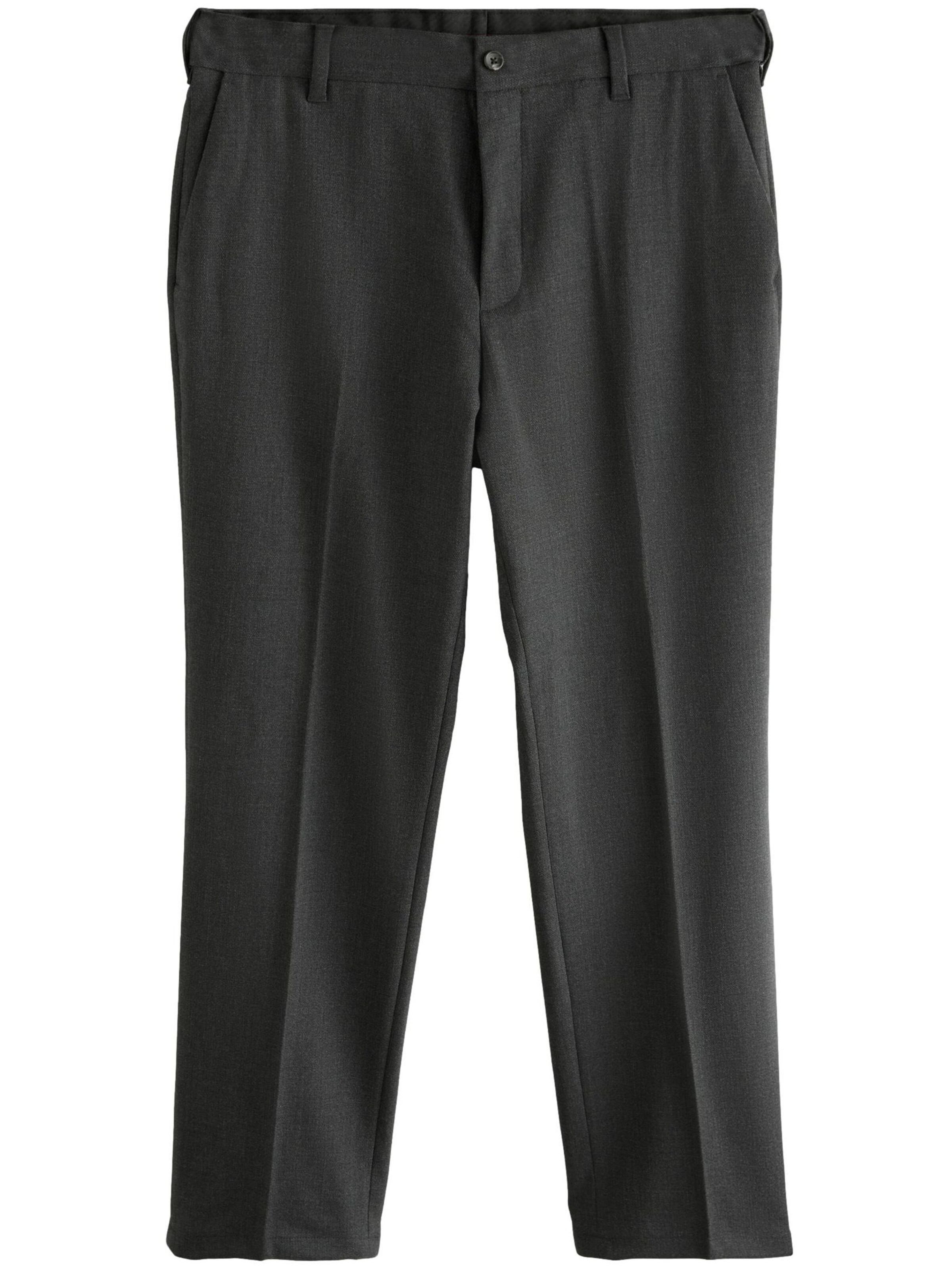 Next Pleated Pants in Grey: front