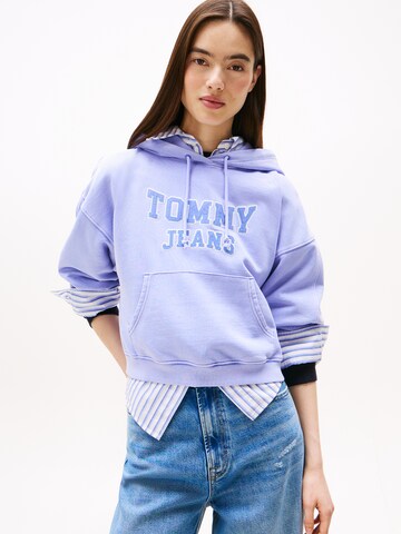Tommy Jeans Sweatshirt 'Varsity' in Blau: Vorderseite