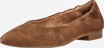 Ballerines Paul Green en marron : devant