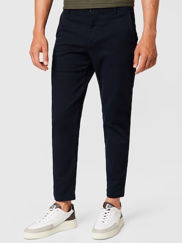 Casual Friday Regular Chino Pants 'Pepe' in Blue: front