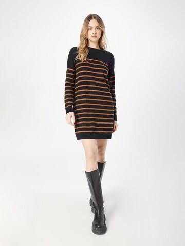 BONOBO Knitted dress in Black: front