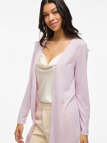 VILA Cardigan i pink