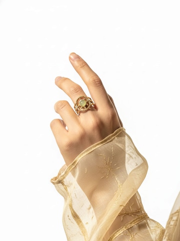 Nemomatheo Ring 'Aurora Notte' in Gold