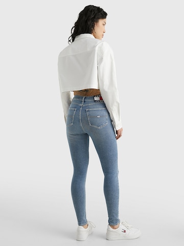 Tommy Jeans Skinny Jeans 'Sylvia' i blå