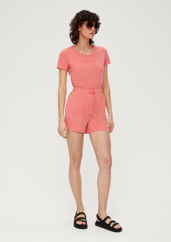 s.Oliver Štandardný strih Nohavice - Oranžová