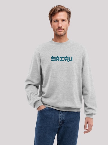 Sweat-shirt 'Koi Fish Japan Streetstyle' F4NT4STIC en gris