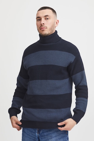 !Solid Sweater 'Serge' in Blue: front