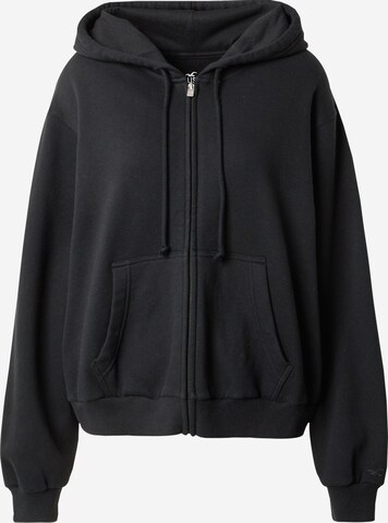 HOLLISTER Sweatjacke in Schwarz: predná strana