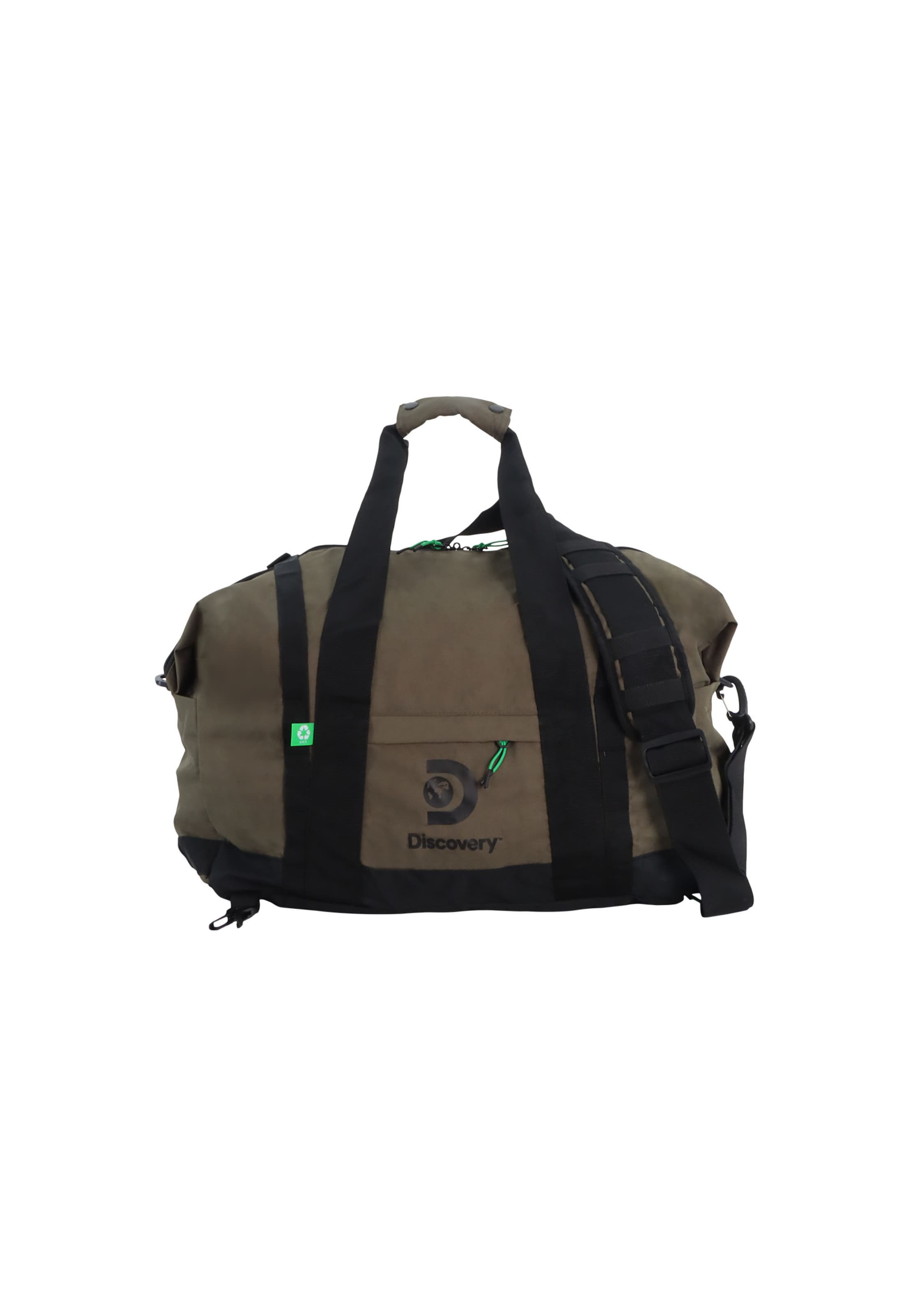 Discovery Travel Bag 'Drive' in Green: front