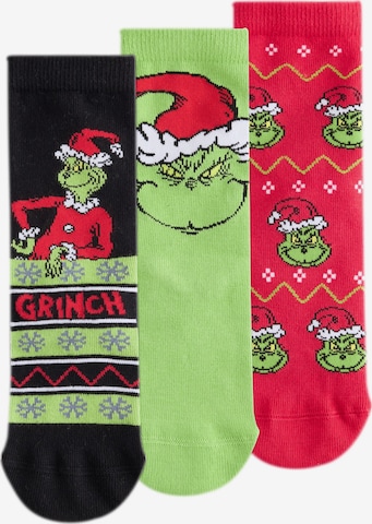 Next Socken in Grün: Vorderseite