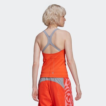 ADIDAS BY STELLA MCCARTNEY Športni top | oranžna barva