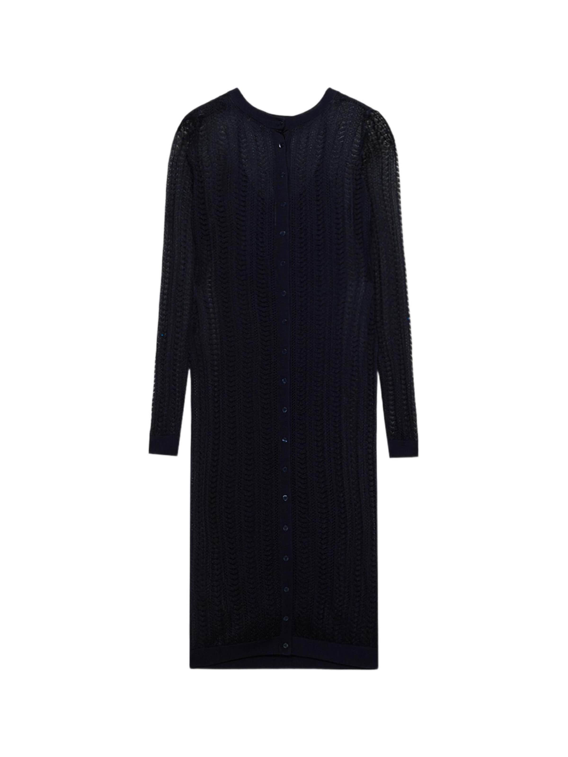 Trussardi - Vestido en azul: frente