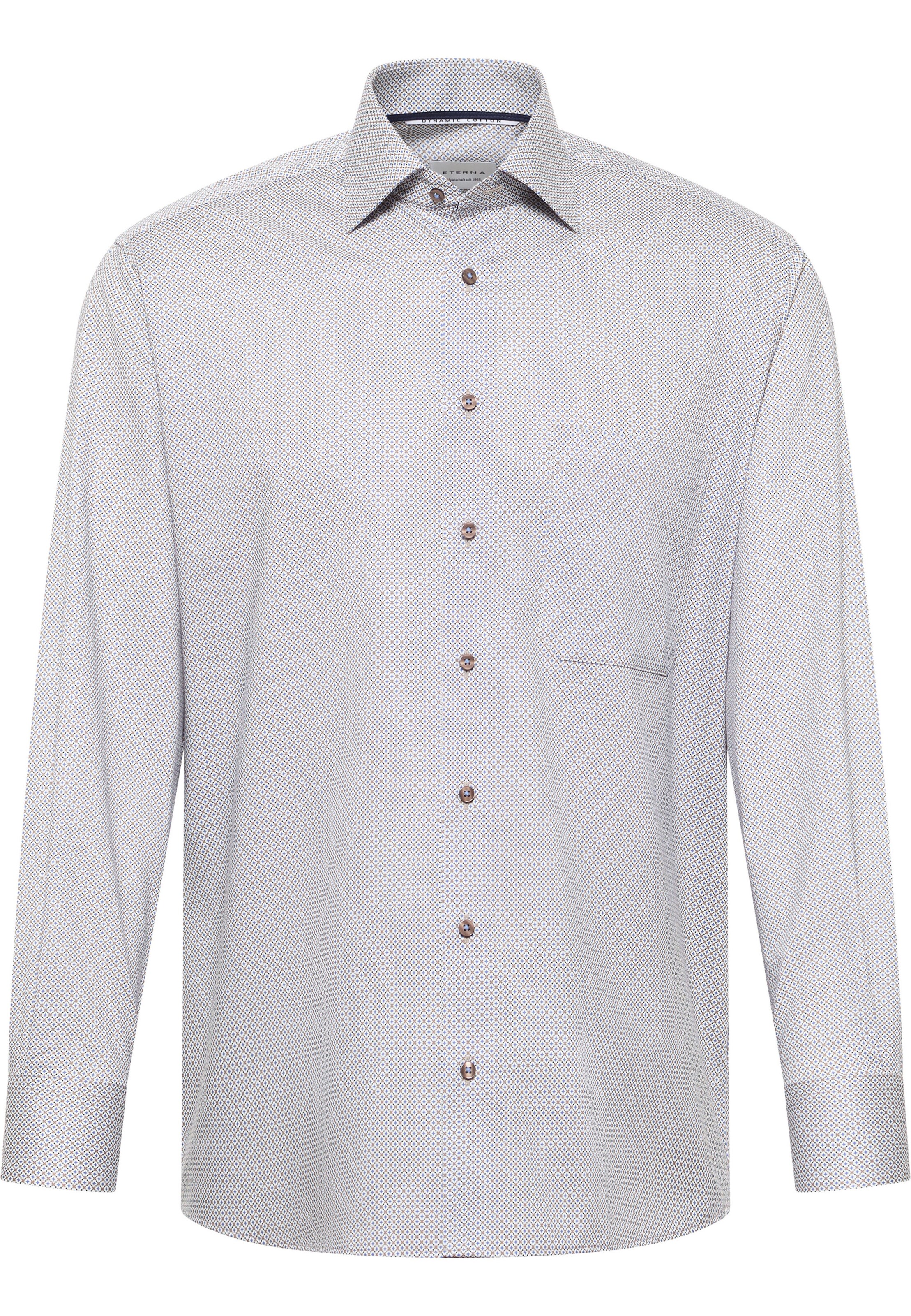ETERNA Comfort fit Business shirt in Blue: front