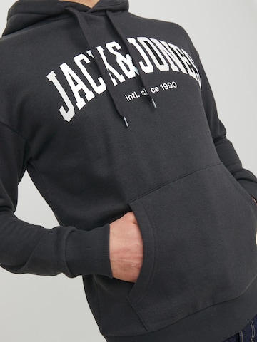 JACK & JONESSweater majica 'Josh' - crna boja