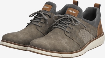 Rieker Athletic Lace-Up Shoes in Brown