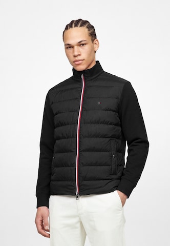 TOMMY HILFIGER Prehodna jakna | modra barva