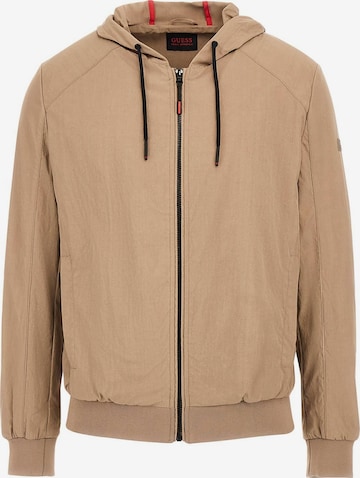 GUESS Sweatshirt in Beige: predná strana