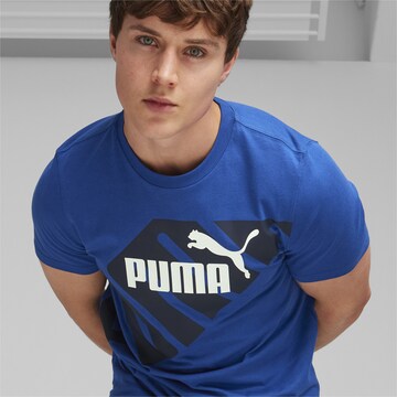 PUMA T-Shirt 'Power' in Blau