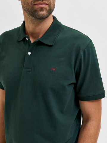 SELECTED HOMME - Camiseta 'AZE' en verde