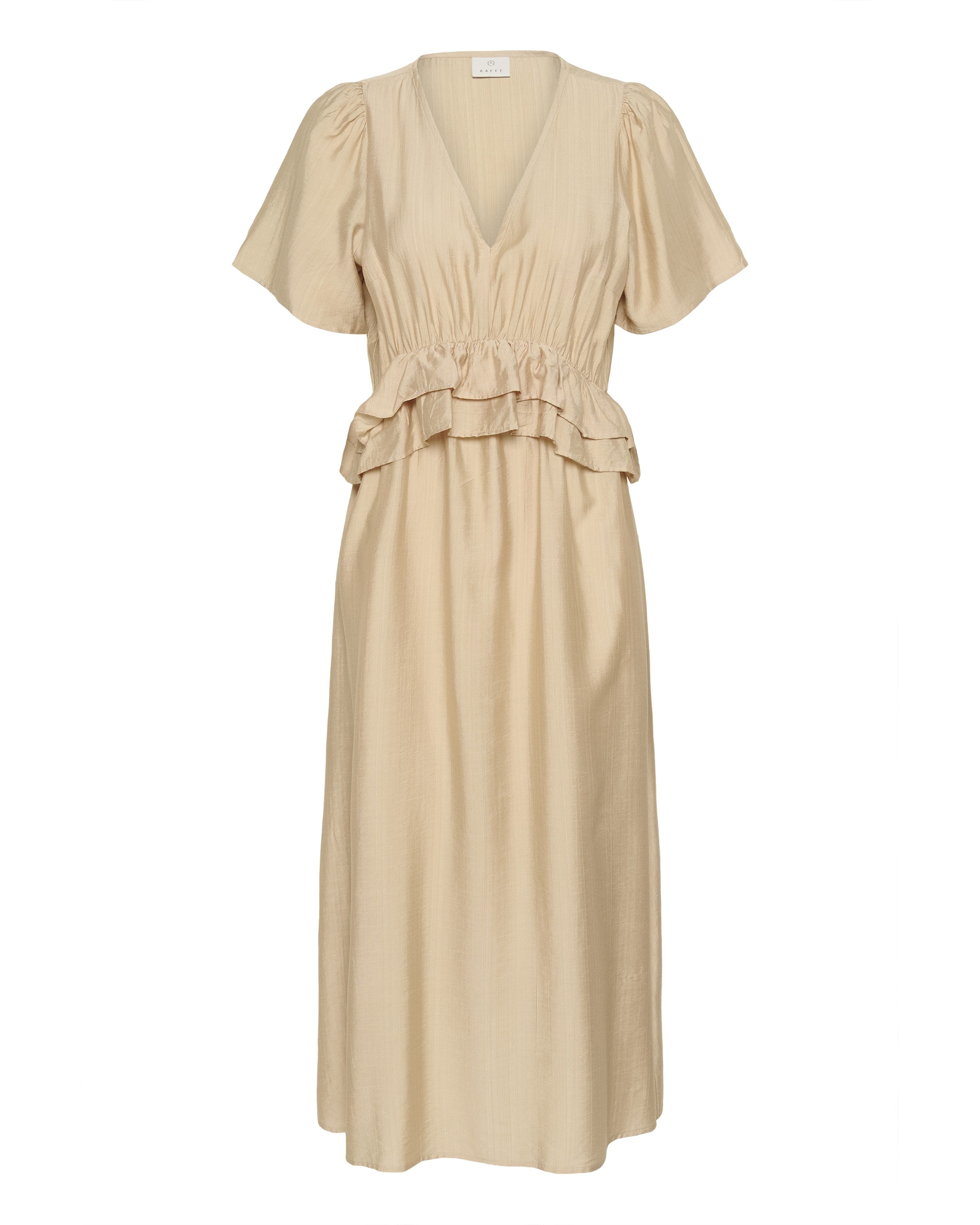 Kaffe Dress 'Jasmin' in Beige: front