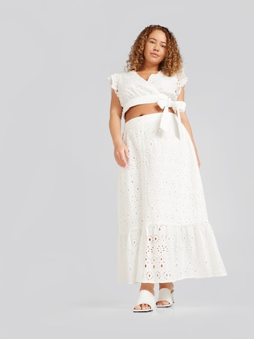 CITA MAASS co-created by ABOUT YOU - Falda 'Lucia' en blanco