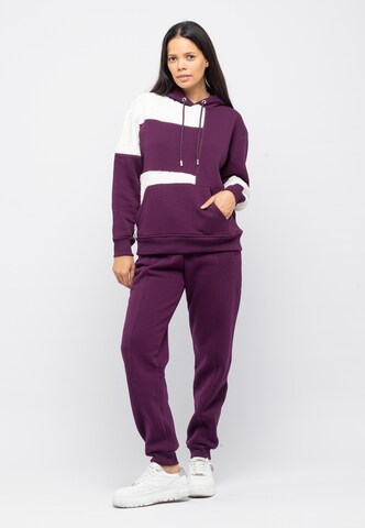 Tom Barron Sweatsuit in Purple: front