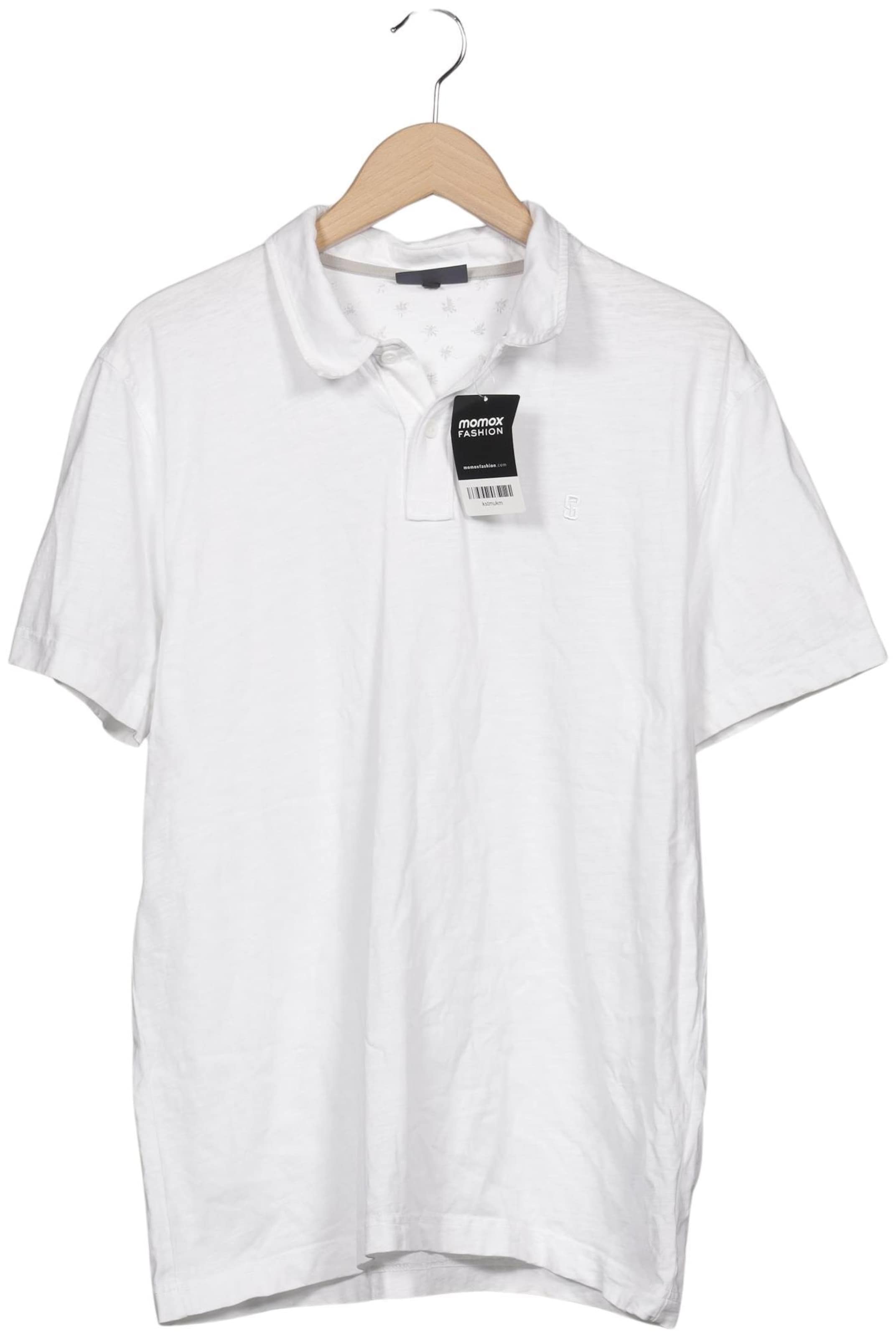 STREET ONE Poloshirt L in Weiß: Vorderseite
