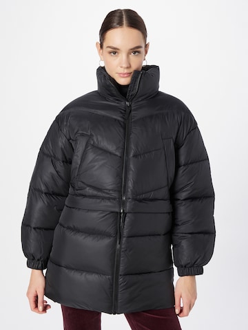 Marc O'Polo DENIM Winterjacke in Schwarz: predná strana