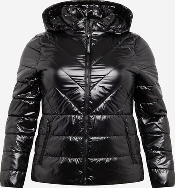 Calvin Klein Curve Between-Season Jacket in Black: front