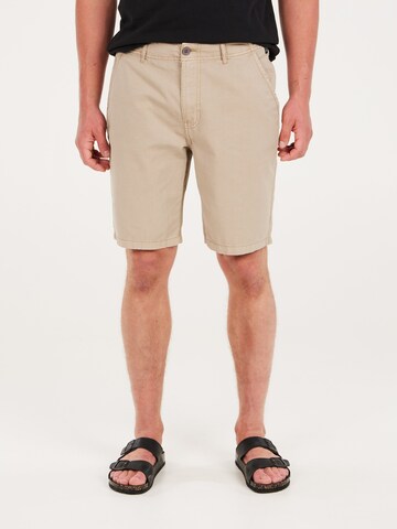 PROTEST Regular Trousers 'PRTComie' in Brown