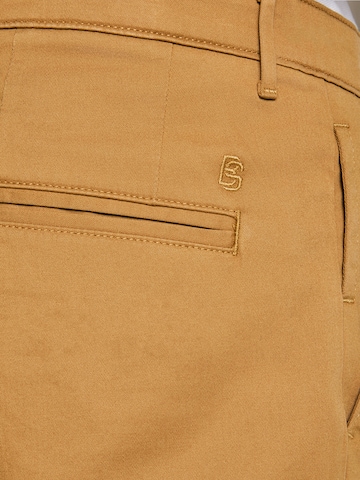 BIG STAR Regular Chino Pants 'Trevor' in Brown